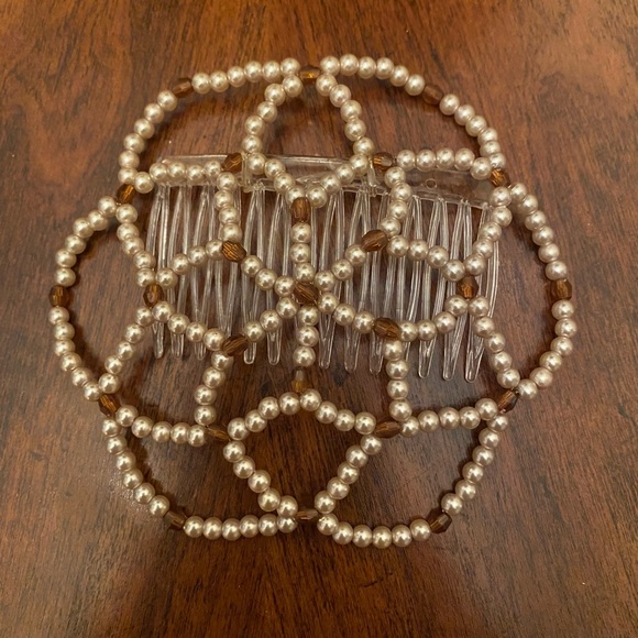 New handmade beaded kippah judaica head cover - Picture 2 of 3